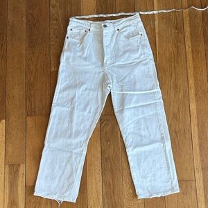 Levi's Premium Ribcage Straight Ankle Jeans